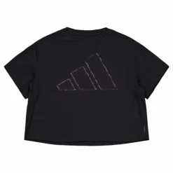 AEROREADY Train Essentials 3 Bar Logo Crop T-Shirt Black