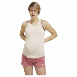 AEROREADY Train Essentials Slim-Fit Tank Top (Maternity) Wonqua/White