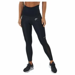 Air Dri-fit Women's 7/8-length Black/white/reflective Silv