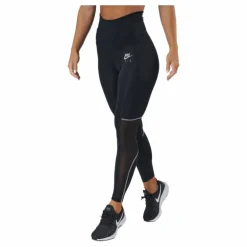 Air Dri-fit Women's 7/8-length Black/white/reflective Silv
