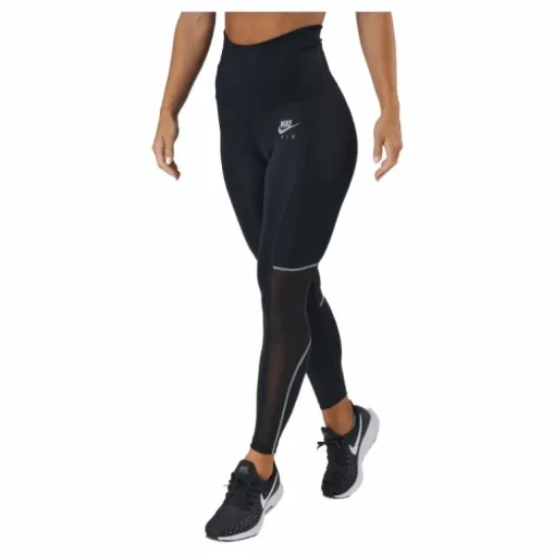 Air Dri-fit Women's 7/8-length Black/white/reflective Silv