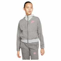 Air Front Zip Jr Pink/Grey