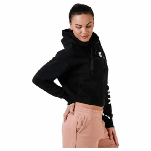 Air FZ Fleece Hoodie White/Black
