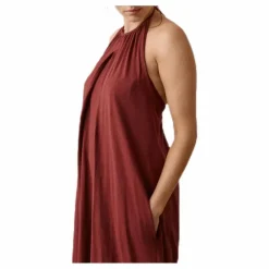 Air Halterneck Dress Red