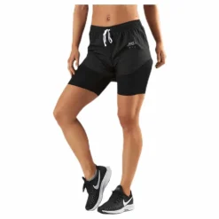 Air 2in1 Short White/Black