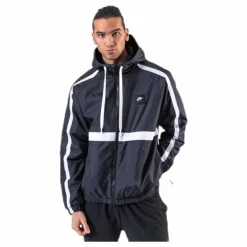 Air Jacket Woven White/Black