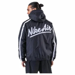 Air Jacket Woven White/Black