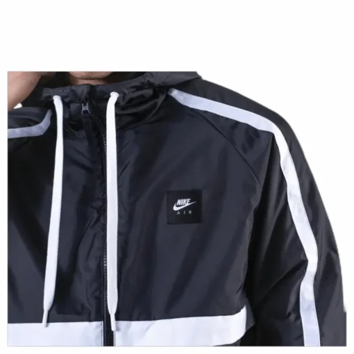 Air Jacket Woven White/Black
