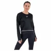 Air Midlayer Crew Black