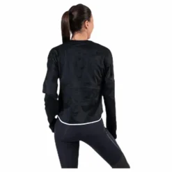 Air Midlayer Crew Black