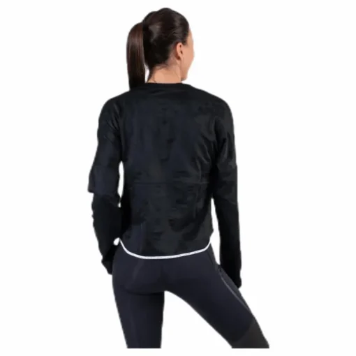 Air Midlayer Crew Black
