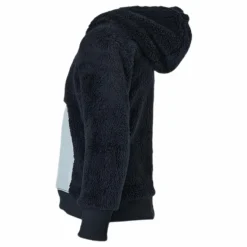Air Sherpa Half Zip Hoodie Junior Black/Grey