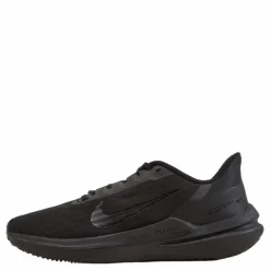 Air Winflo 9 Men's Road Running Shoes BLACK/DK SMOKE GREY