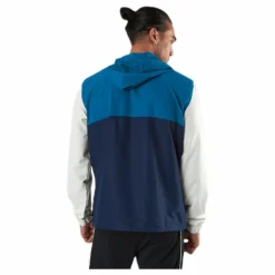 Akello Loose Half Zip Jacket Blue