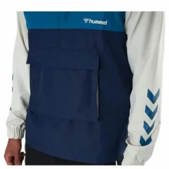 Akello Loose Half Zip Jacket Blue
