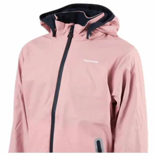 Aktiv Fleece-Lined Rain Jacket Pink