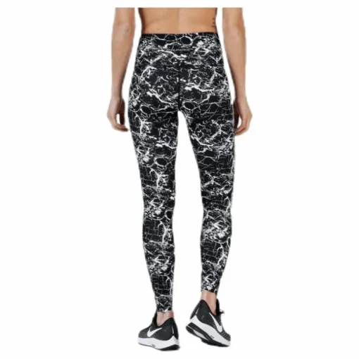 Alec Printed Tights White/Black