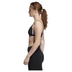 All Me 3 Stripe Bra Black / White