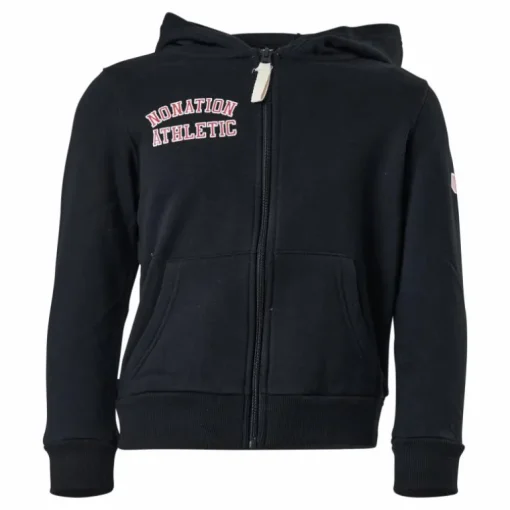 Alpha Full Zip Hood Black