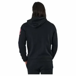 Alpha Full Zip Hood Black