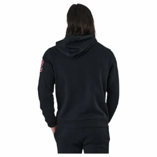 Alpha Full Zip Hood Black