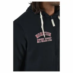 Alpha Full Zip Hood Black