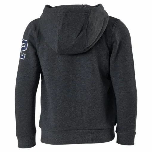 Alpha Full Zip Hood Grey