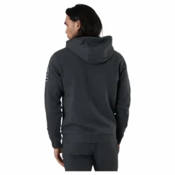 Alpha Full Zip Hood Grey