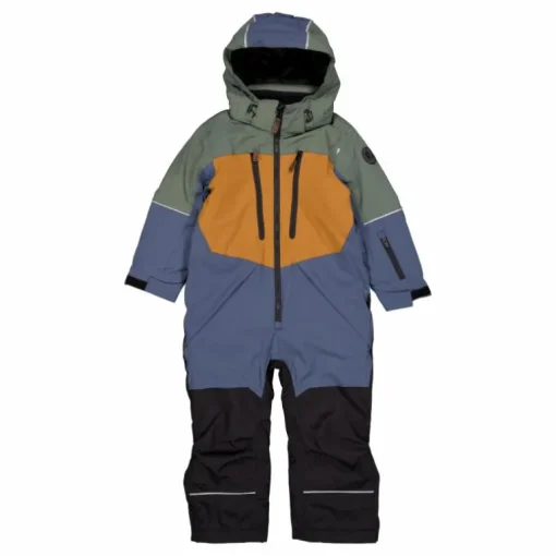 Alpine Winter Overall Green/blue