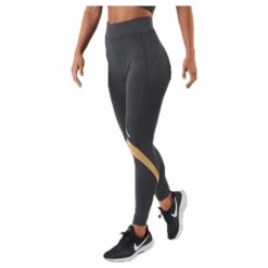 Althea High Waist Tights Grey