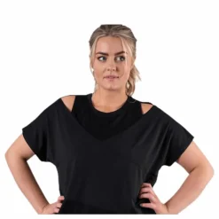 Alula Plus Size Tee Black