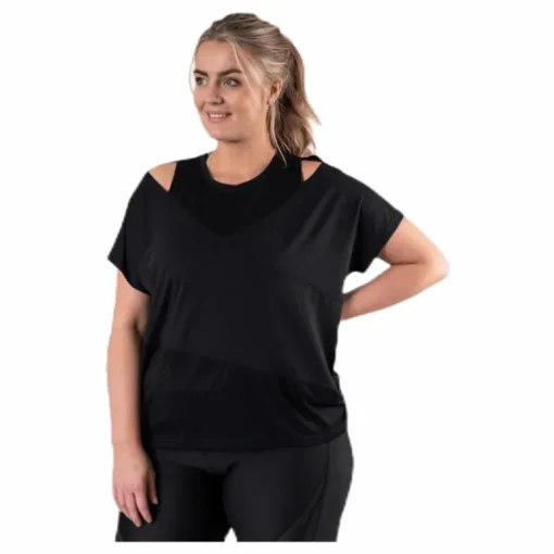 Alula Plus Size Tee Black