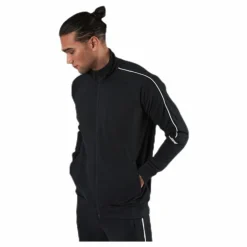 Amos Zip Jacket Black