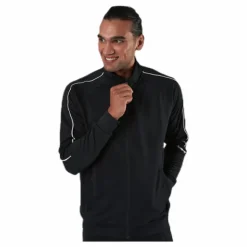 Amos Zip Jacket Black