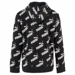 Amplified AOP Hoody TR B Black