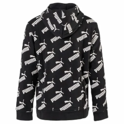 Amplified AOP Hoody TR B Black