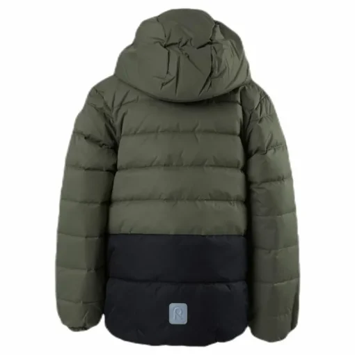 Amund Down Jacket Green/Grey