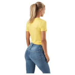 Arli S/S Knot Top Yellow