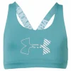 Armour HeatGear Graphic Bra Youth Blue