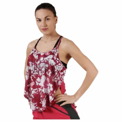 Armour Sport Tank Print Pink
