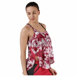 Armour Sport Tank Print Pink