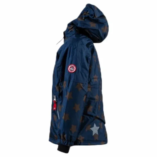 Asger Star Jacket Blue