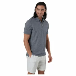 Asher Ss Polo Blue