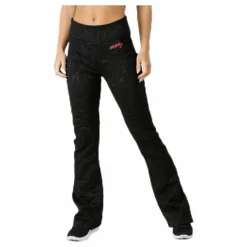 Asphalt Flower Pant Black