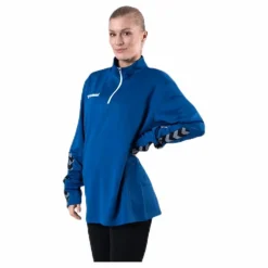 Authentic Half Zip Sweatshirt Blue