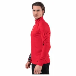 Authentic Half Zip Sweatshirt Red