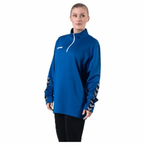 Authentic Half Zip Sweatshirt Blue