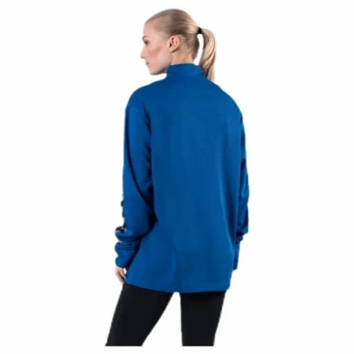 Authentic Half Zip Sweatshirt Blue