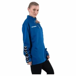 Authentic Half Zip Sweatshirt Blue