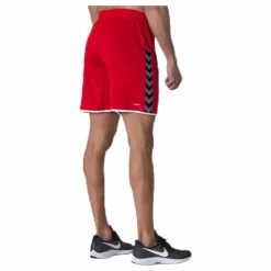 Authentic Poly Shorts Red